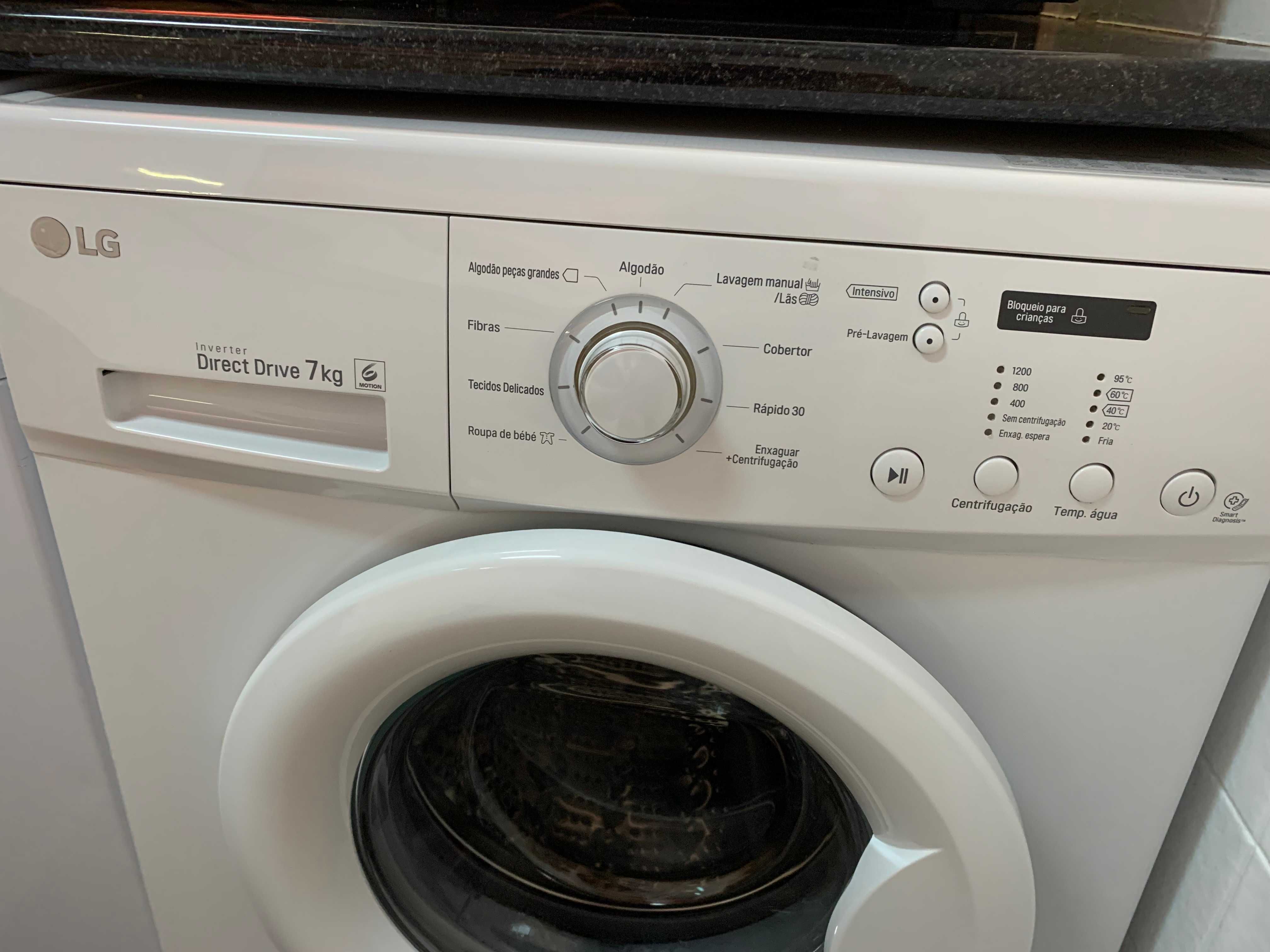 Ótima máquina de lavar roupa LG FH2C3QD Carcavelos Parede • OLX Portugal