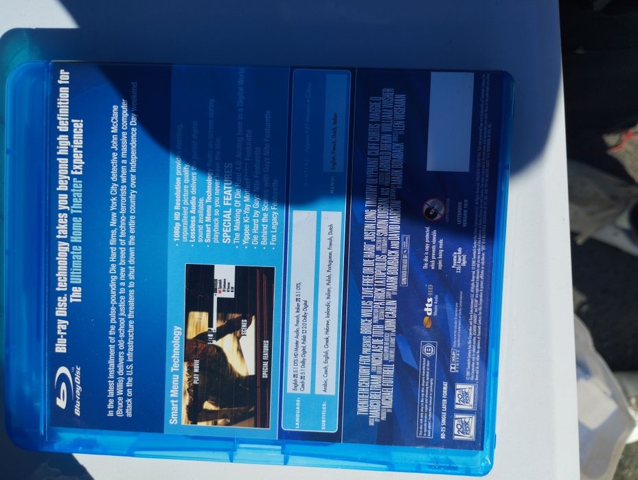 Blu Ray Szklana Pułapka 4 stan idealny