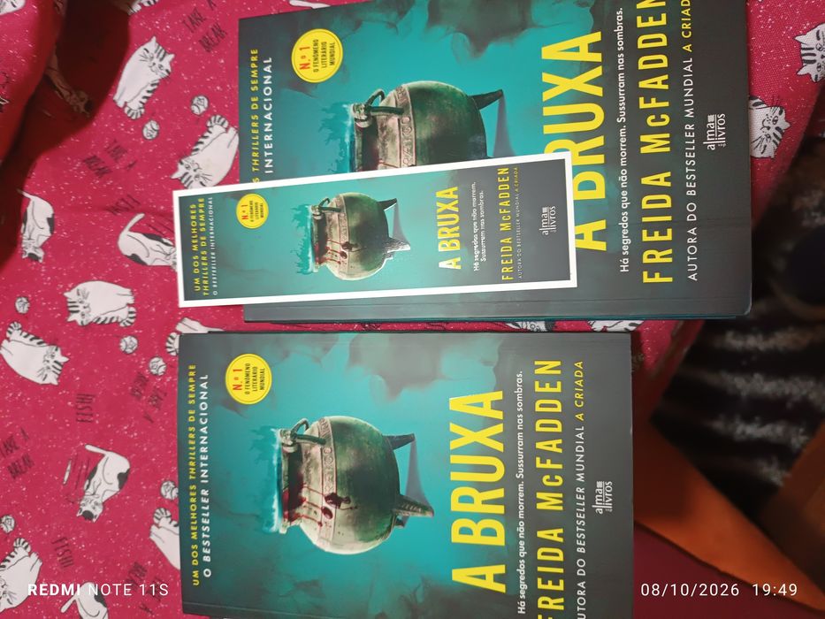 Livro novo a Bruxa da Freida McFadden