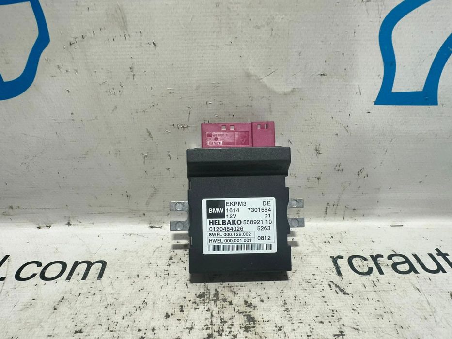Módulo Controlo Bomba Combustível Original BMW 7301554 EKPM3 2011 -