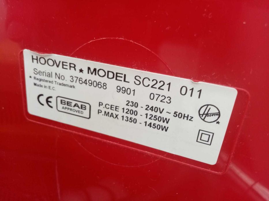 excelente aspirador Hoover Alpina 1400, a funcionar bem
