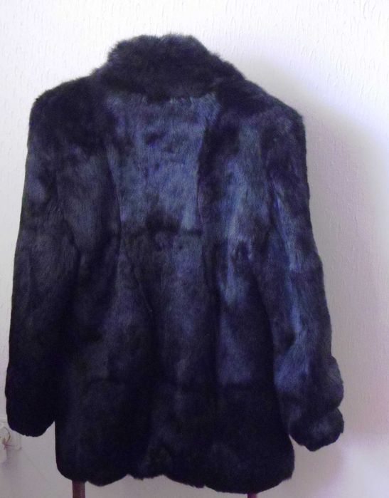 Casaco de Peles Vison Preto