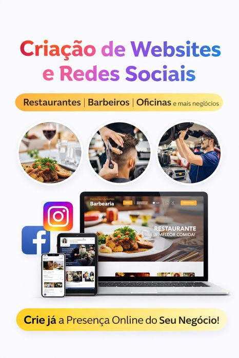 Website para o seu negócio!
