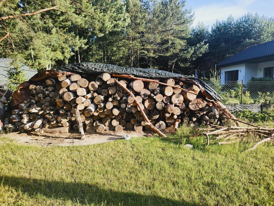 Drewno opałowe sosna i brzoza
