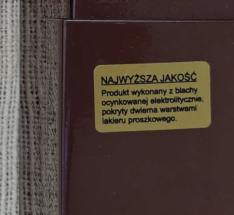 Skrzynka na listy z 2 szt. kluczy - nowa.