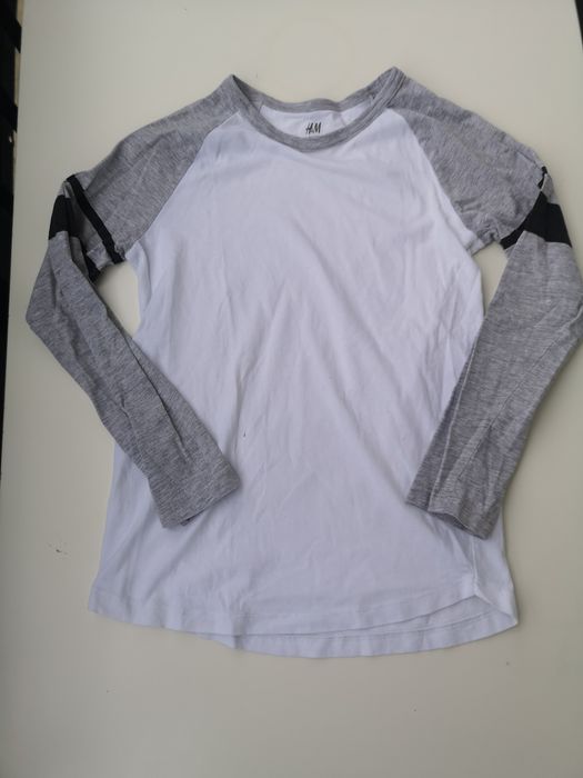 Koszulka h&m 128 z długim rękawem