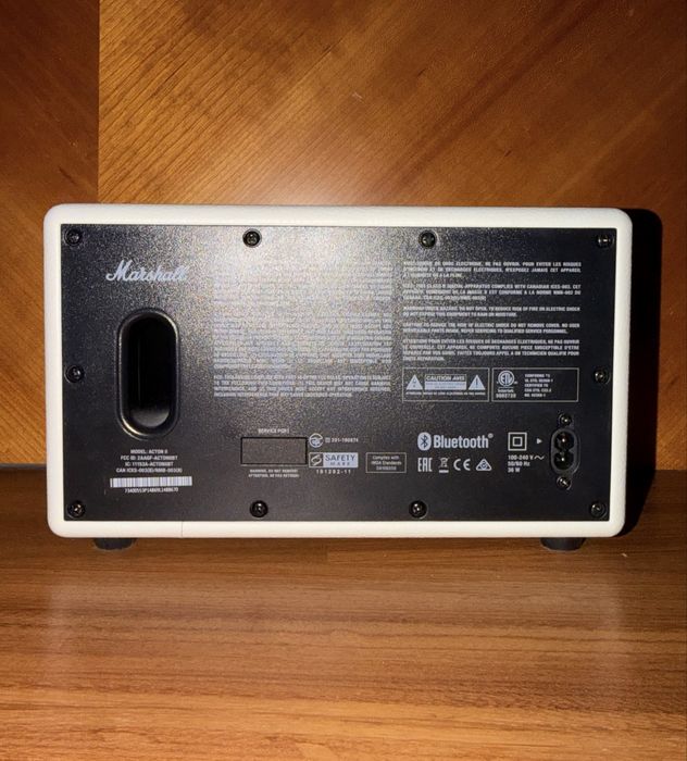 колонка музыкальная/акустика Marshall Acton II Bluetooth белая