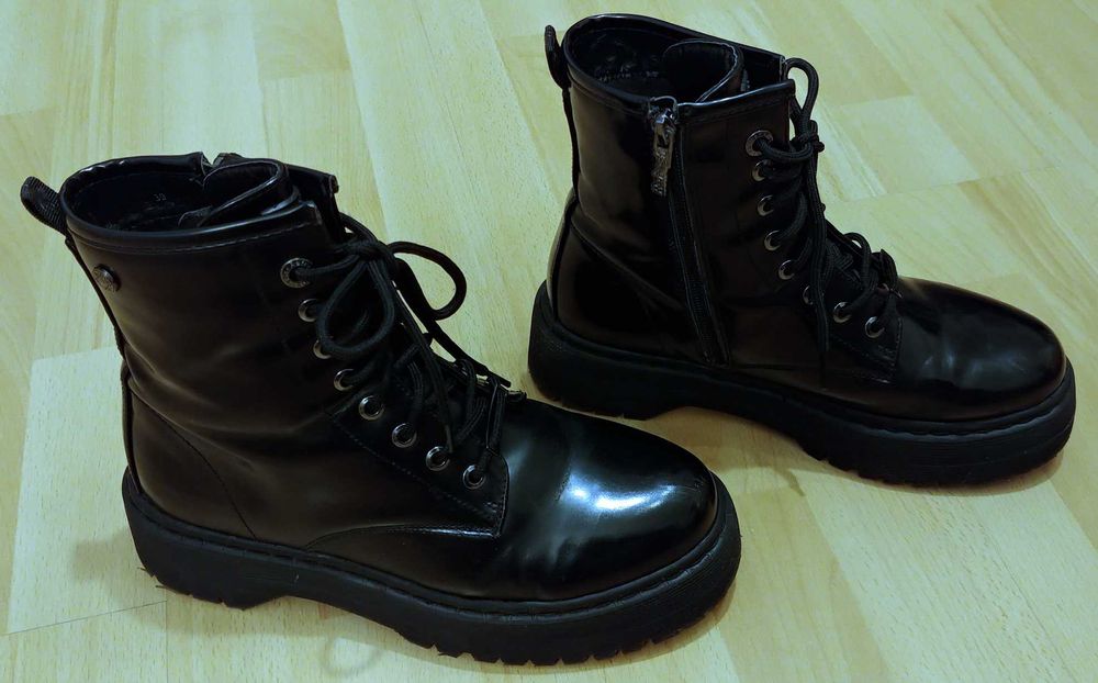 Buty damskie Refresh, czarne, rozmiar 39