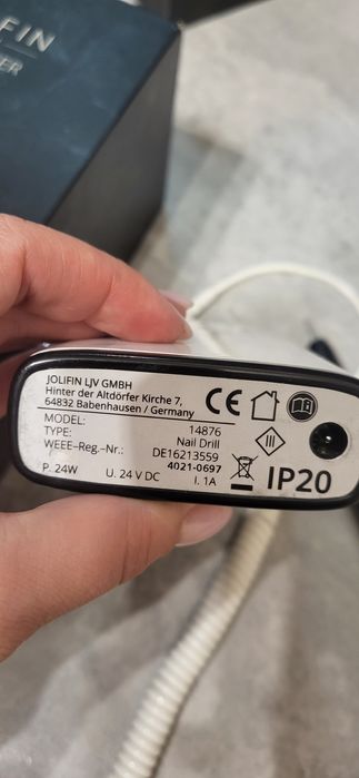 Фрезер для маникюра аккумуляторный Германия