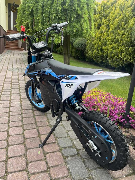 Mini Cross na akumulator motor dla dzieci 1000W 36V Niebieski