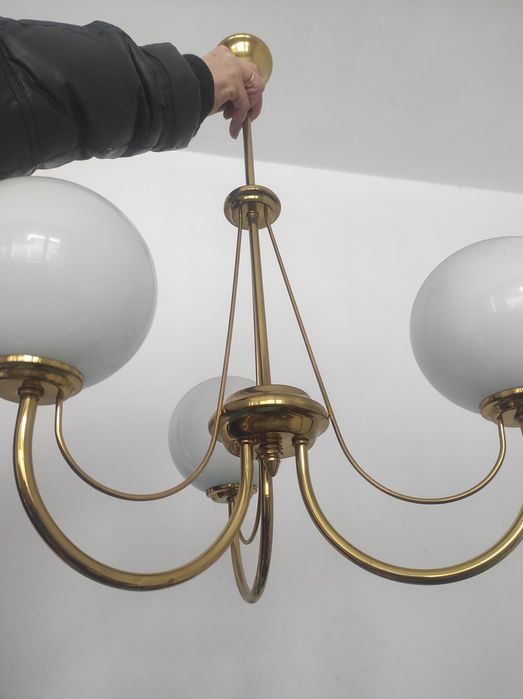 Lampa 3 ramienna, 3 klosze