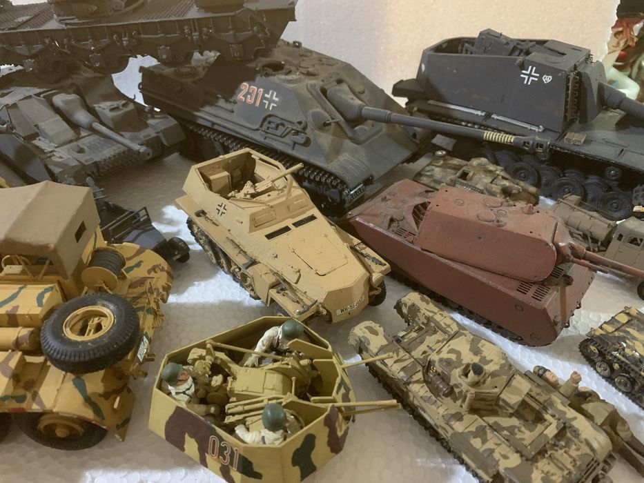 Kits modelismo tanques de guerra e afins montados