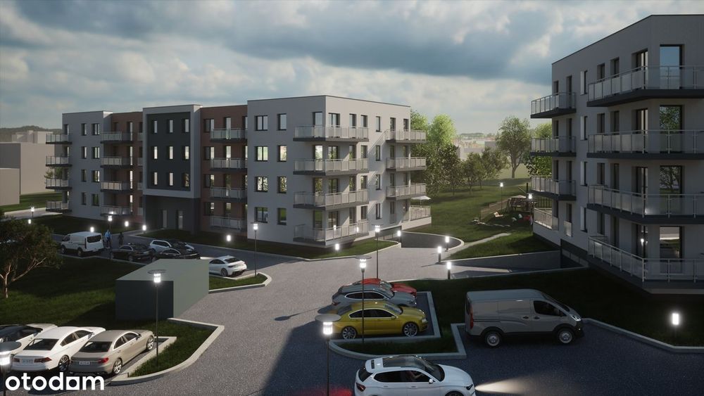 3 pokoje z balkonem od dewelopera, Gliwice