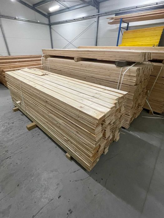 Podbicia Dachowe Szlifowane Świerk boazeria