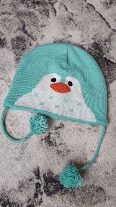 Шапка дитяча,пінгвін,шапка шолом та комплект