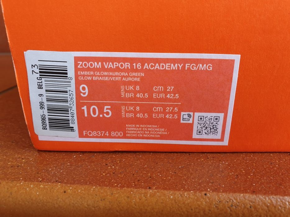 Nike Mercurial Vapor 16 Academy FG/MG – NOWE z metką korki piłkarskie