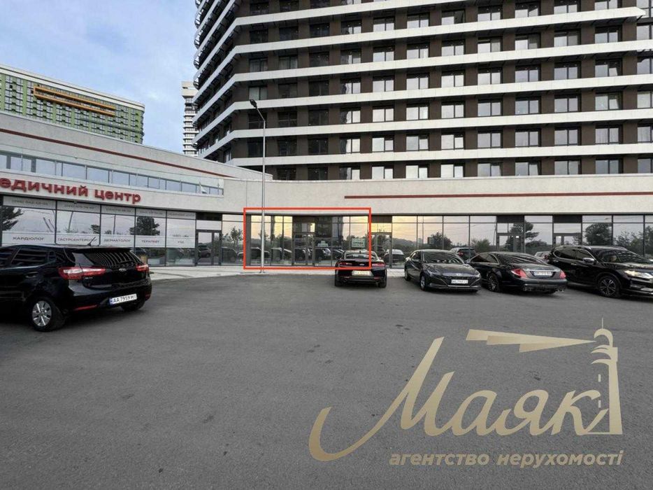 Фасад‼️ Оренда приміщення 180м2 ЖК Грейт, Днепровская Набережна