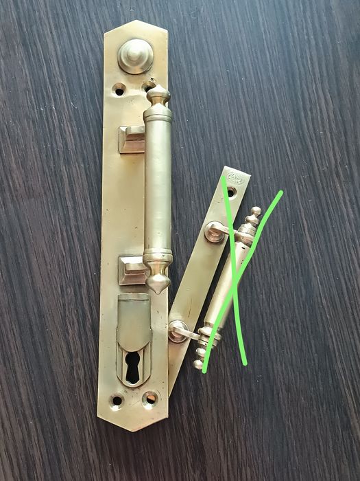 Латунна ручка дореволюційна