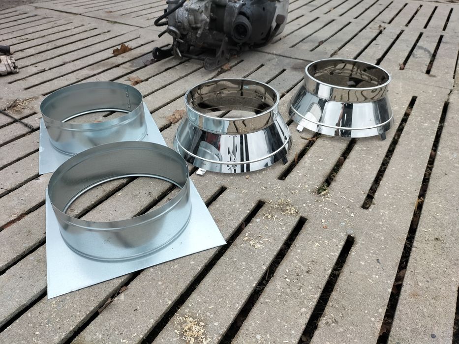 Kwasoodporny stożek osłonowy do komina ceramicznego fi200