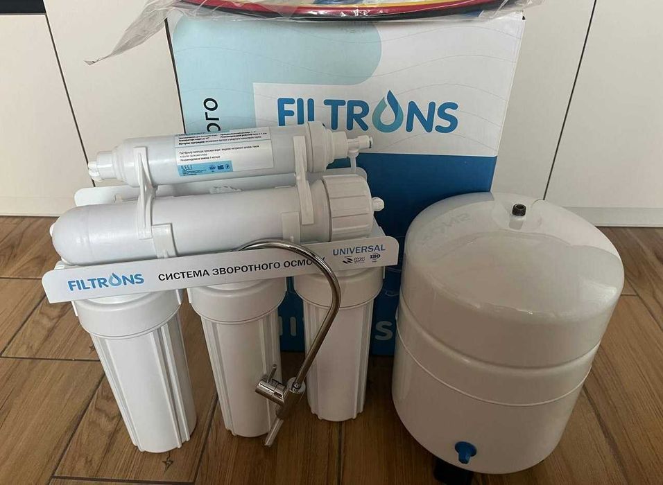 Очищення питної води фільтр для води зворотній осмос 5 ступенів