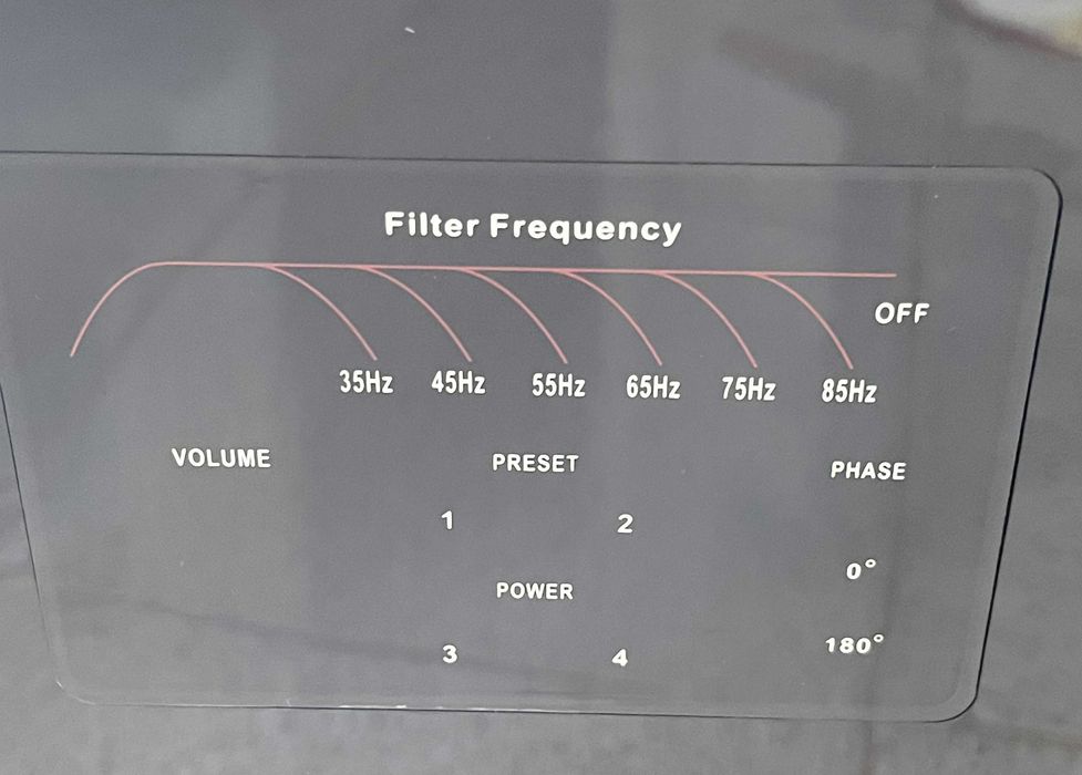 Subwoofer activo marca Quad L-ite de 300 Watts