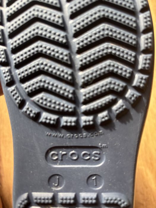 Kalosze gumowce Crocs rozmiar J1 32-33 jak nowe