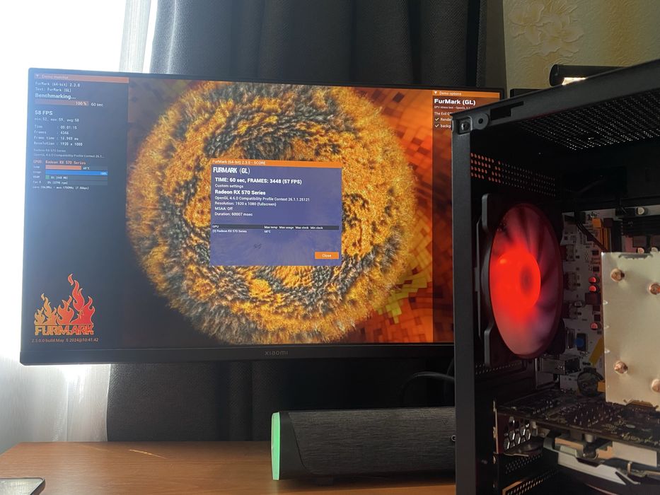 Ігровий комп’ютер на Xeon E5‑2680v4, 16 GB, RX 570 8 GB