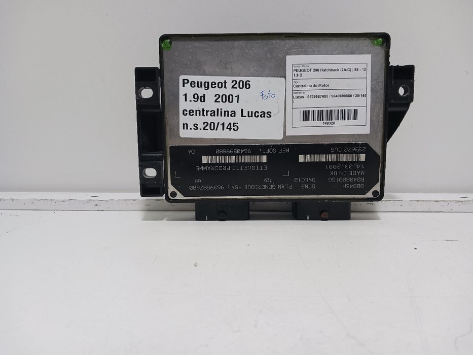 Centralina motor / ECU PEUGEOT 206 (2A/C)