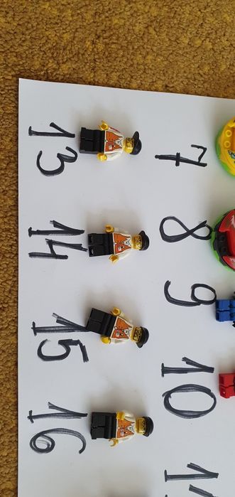 Klocki lego figurki Partia nr 12