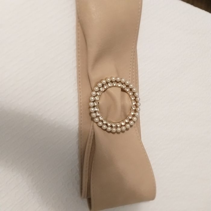 Cinto com argola dourada