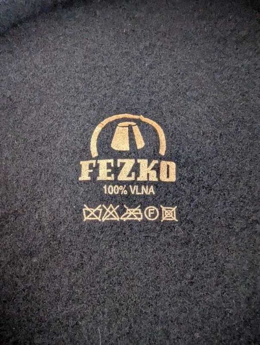 Fezko wełniany beret damski w kolorze czarnym