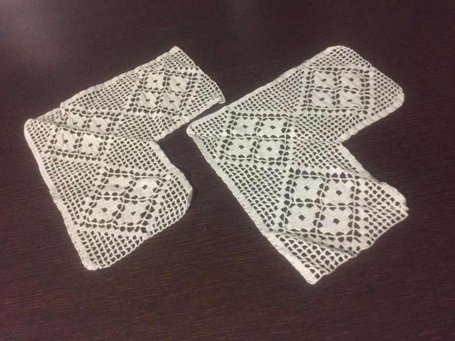 Renda  branca para aplicar em lençol /outro-Completamente Novo