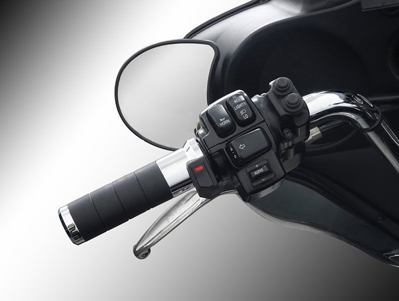 punhos aquecidos koso titan-x com regulador para harley davidson