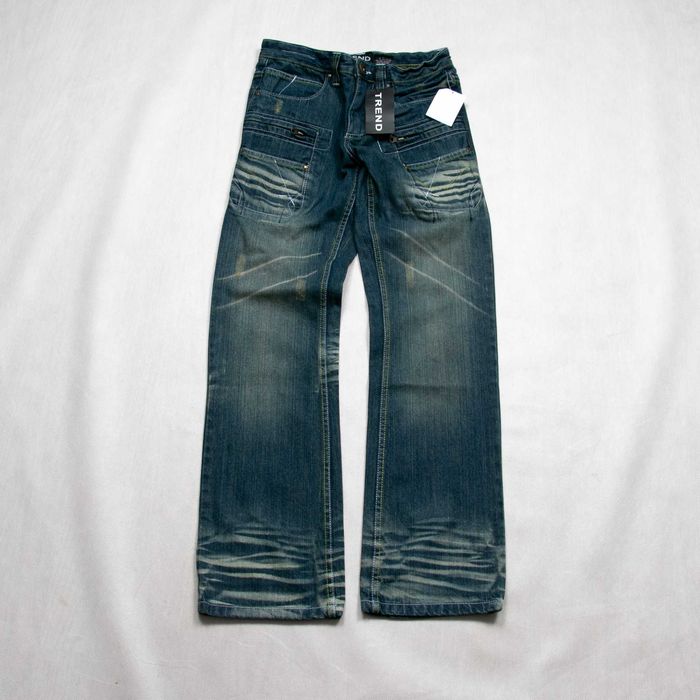 NOWE Y2K archive style jeans spodnie jeansowe straight 38eu