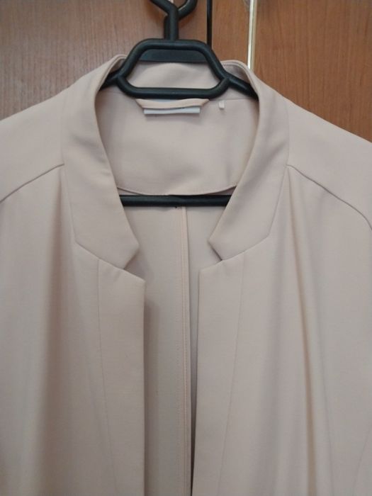 Піджак жіночий пудровий.