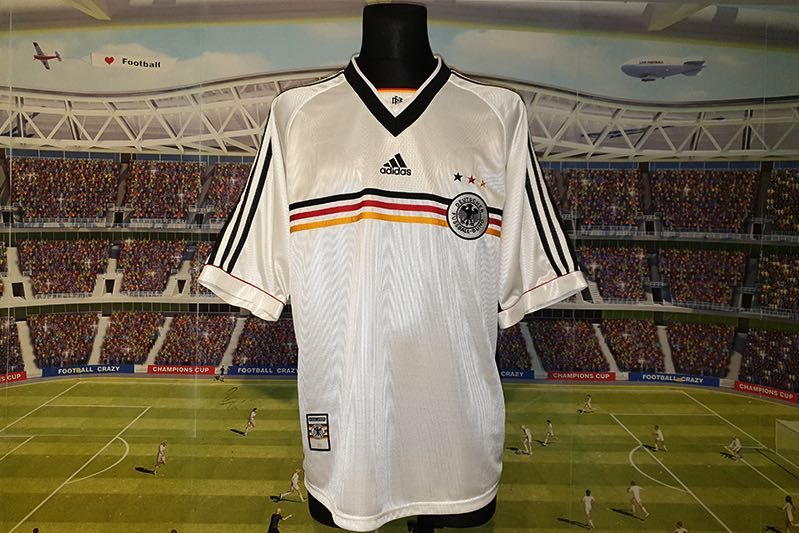 Niemcy DFB Adidas Official Garment 1998/2000 home rozmiar: XL
