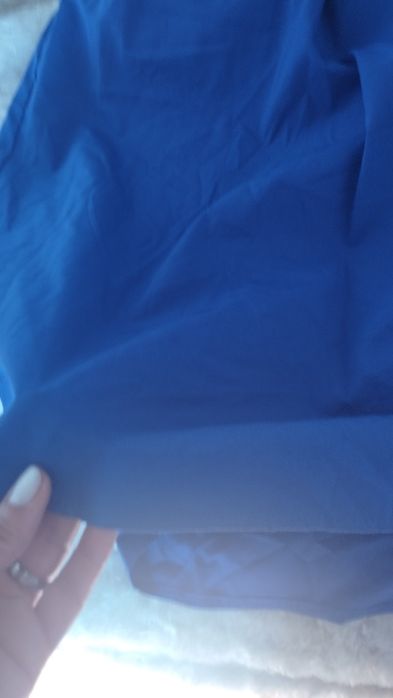 Vestido alças azulão M ultra leve