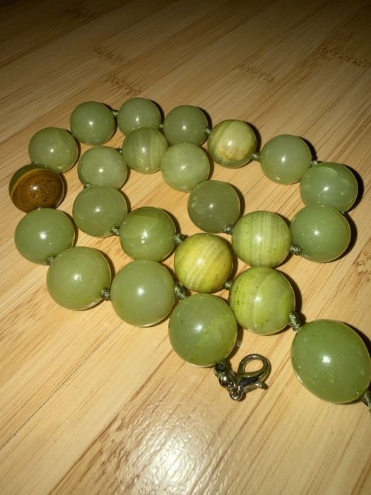 Бусы Зеленый Оникс