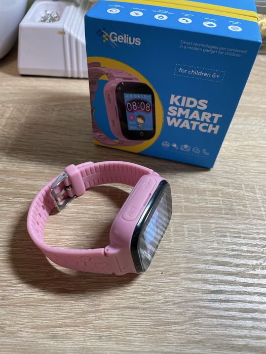 Детские смарт-часы GELIUS Pro GP-PK007 Ocean GPS Pink
