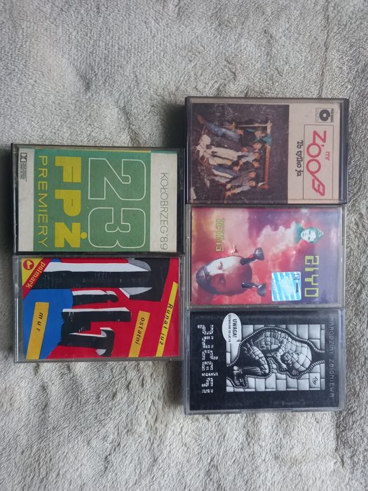 Kaseta magnetofonowa-muzyka polska