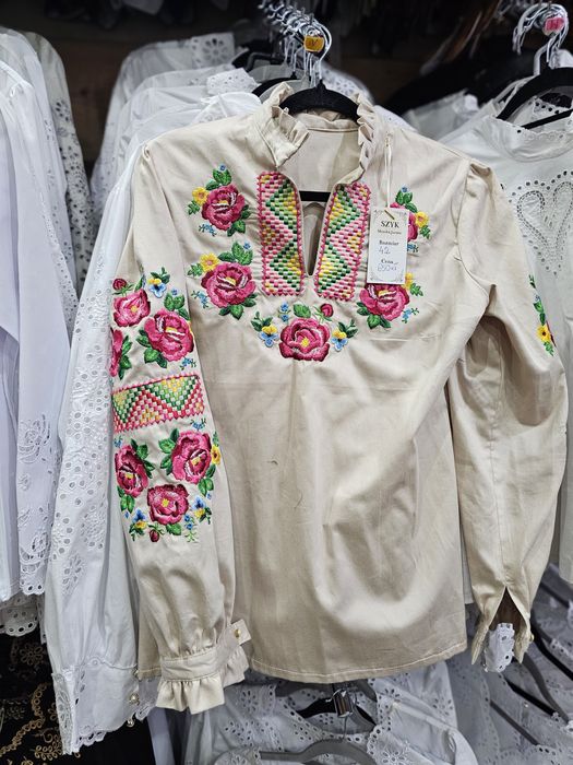 Haftowana bluzka góralska! Damska koszula góralska regionalna folk