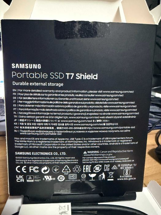 Dysk SSD Samsung T7 Shield 2TB