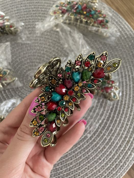 Klamra do włosów metalowa