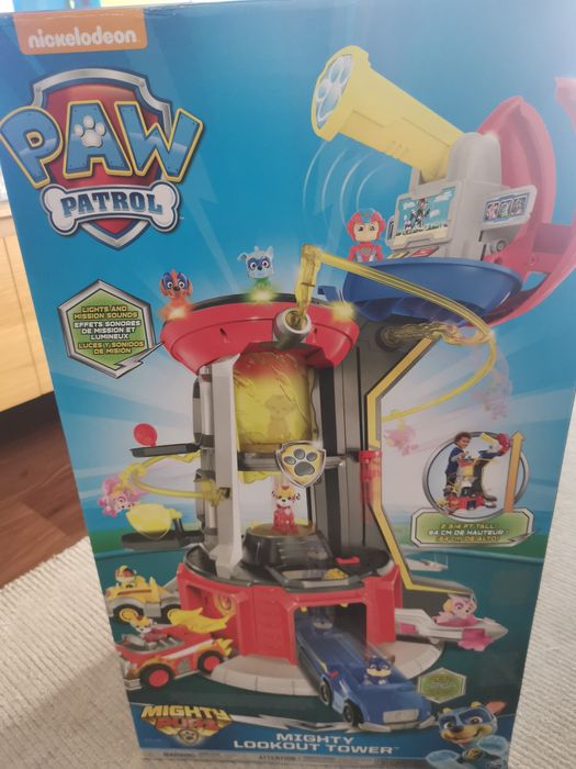 Torre Gigante Patrulha Pata Mighty Pups