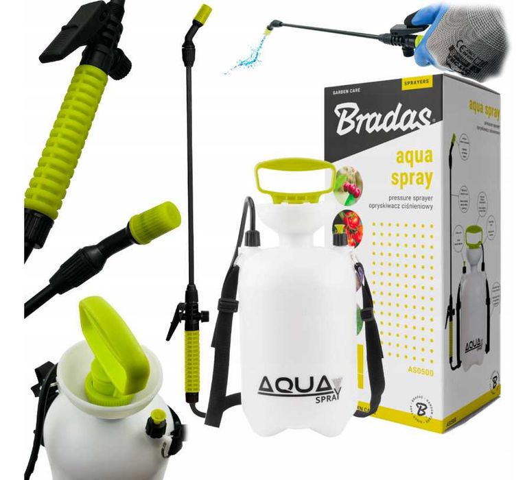 OPRYSKIWACZ Ogrodowy Ciśnieniowy Ręczny 5L XXL | WYPRZEDAŻ -20%