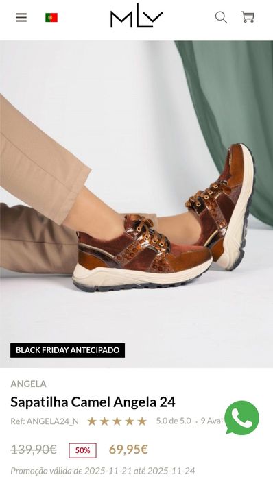 Sapatilhas MLV shoes NOVAS