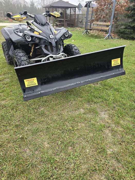 Uniwersalny pług do śniegu do quada – z dostawą w całej Polsce