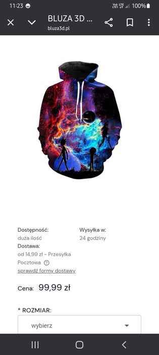 Bluza młodzieżowa Rick i Morty