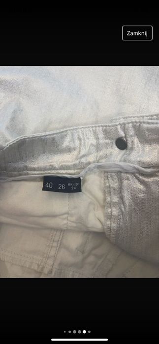 Piękne spodnie Trussardi