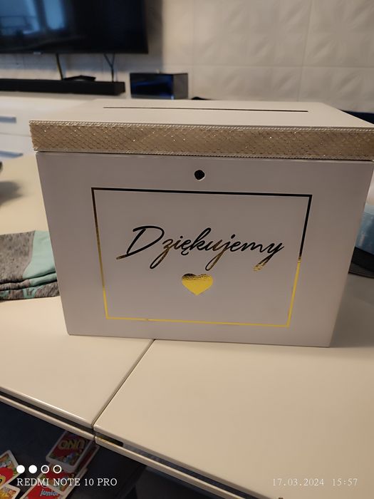 Pudło ślubne na koperty